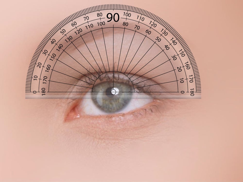 what is axis on an eye test