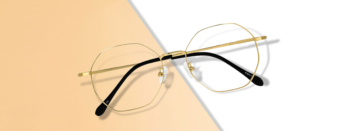 Gold Frame Glasses